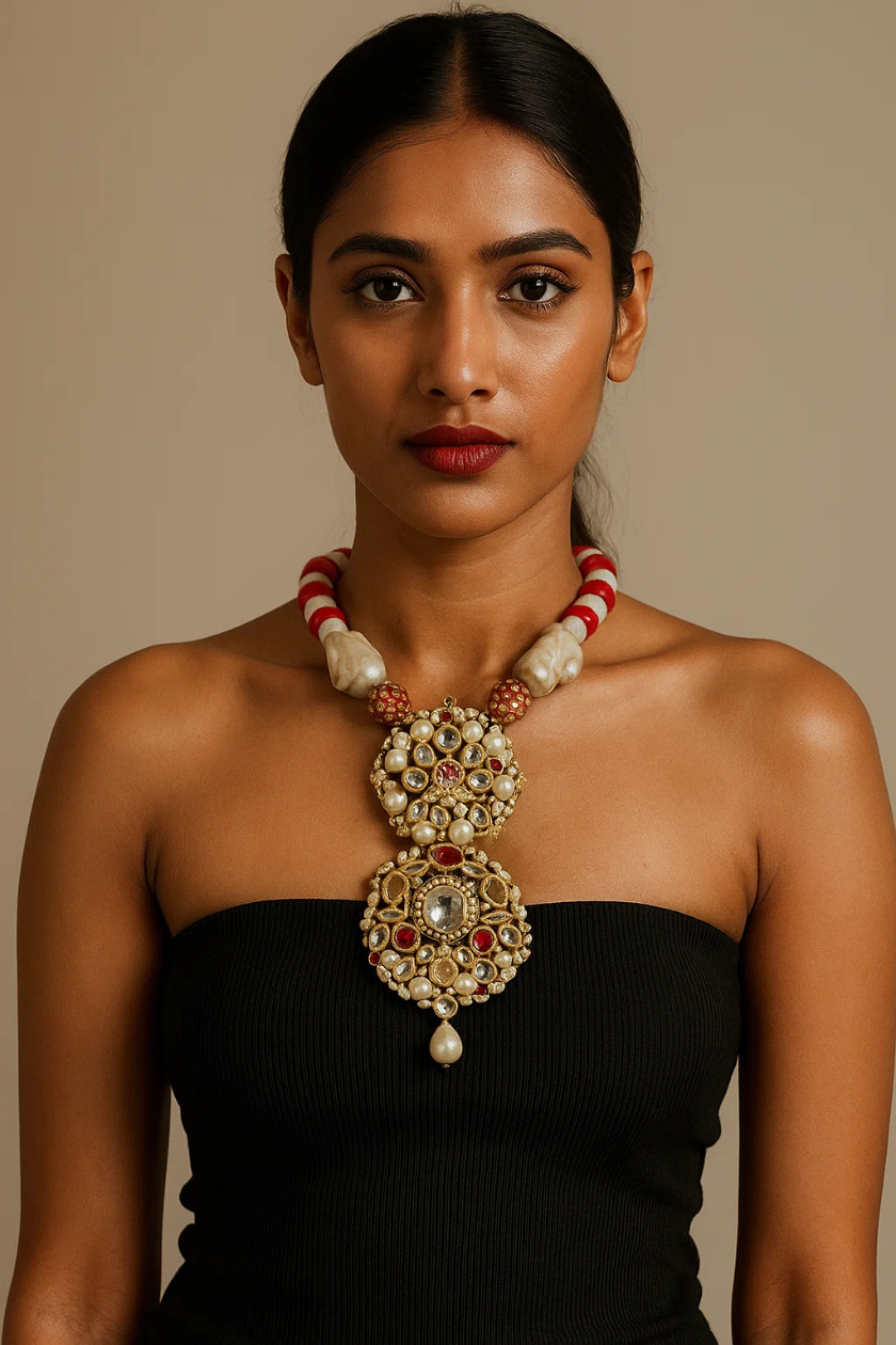 A Masterpiece of Heritage Craftsmanship set 2 marjani by mona