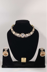 Kundan-Meenakari-Brass-Husli-Necklace-marjani-by-mona