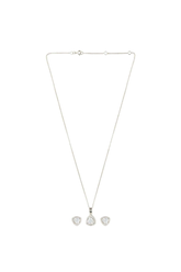 Silver Gleam Signity pendant set marjani by mona