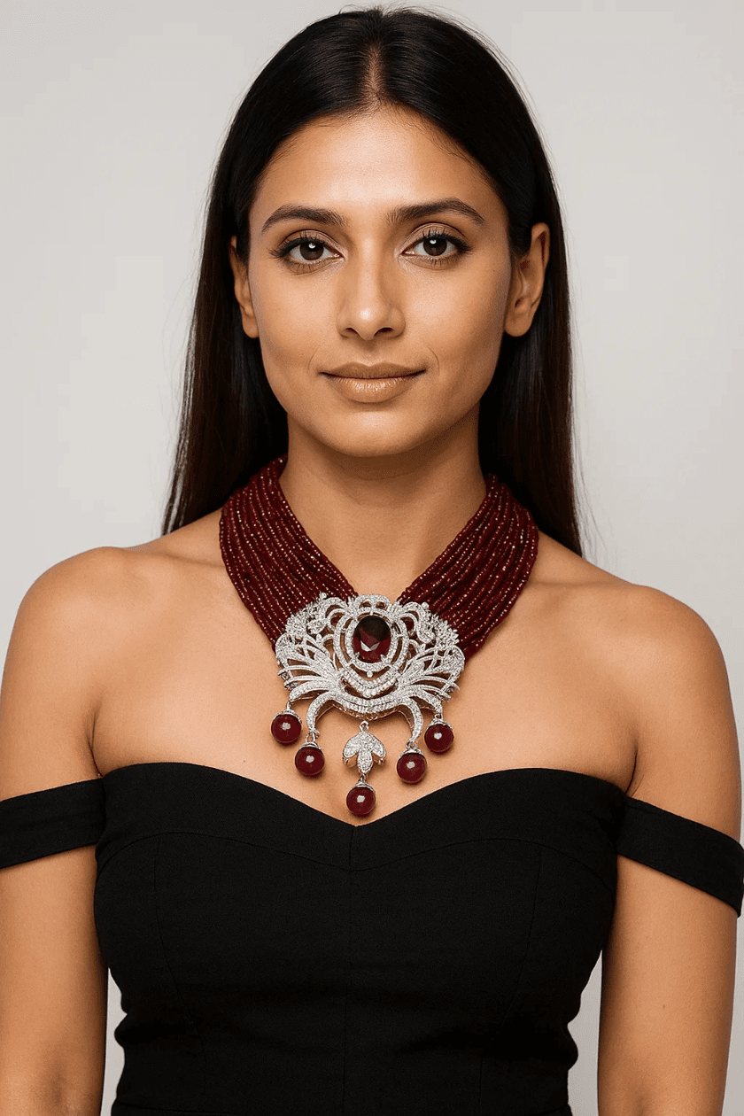 A Symphony of Sparkle & Sophistication - Marjani by Mona