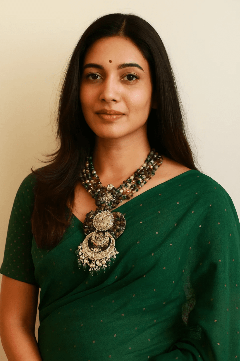 Regal Radiance Fusion Necklace - Marjani by Mona