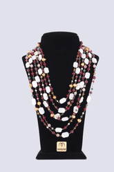 The Cascade Carnival Necklace - Marjani by Mona