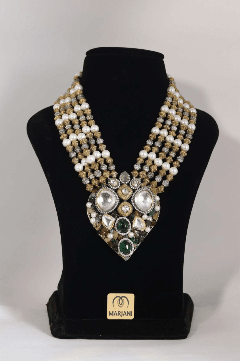 The Sultan's Treasure Necklace - Marjani by Mona