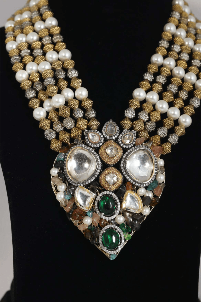 The Sultan's Treasure Necklace - Marjani by Mona