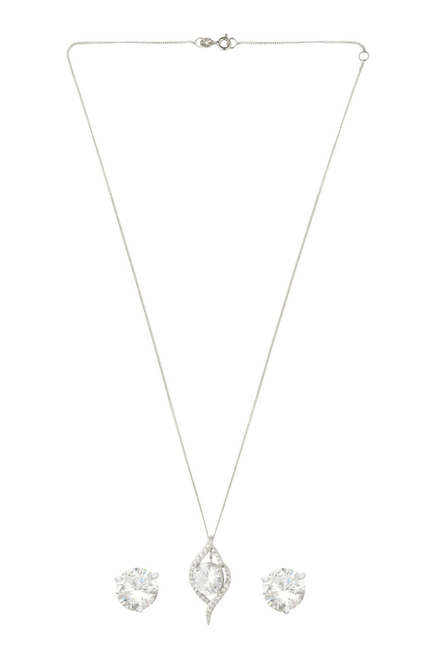 The Leaf Whisper Pendant Set