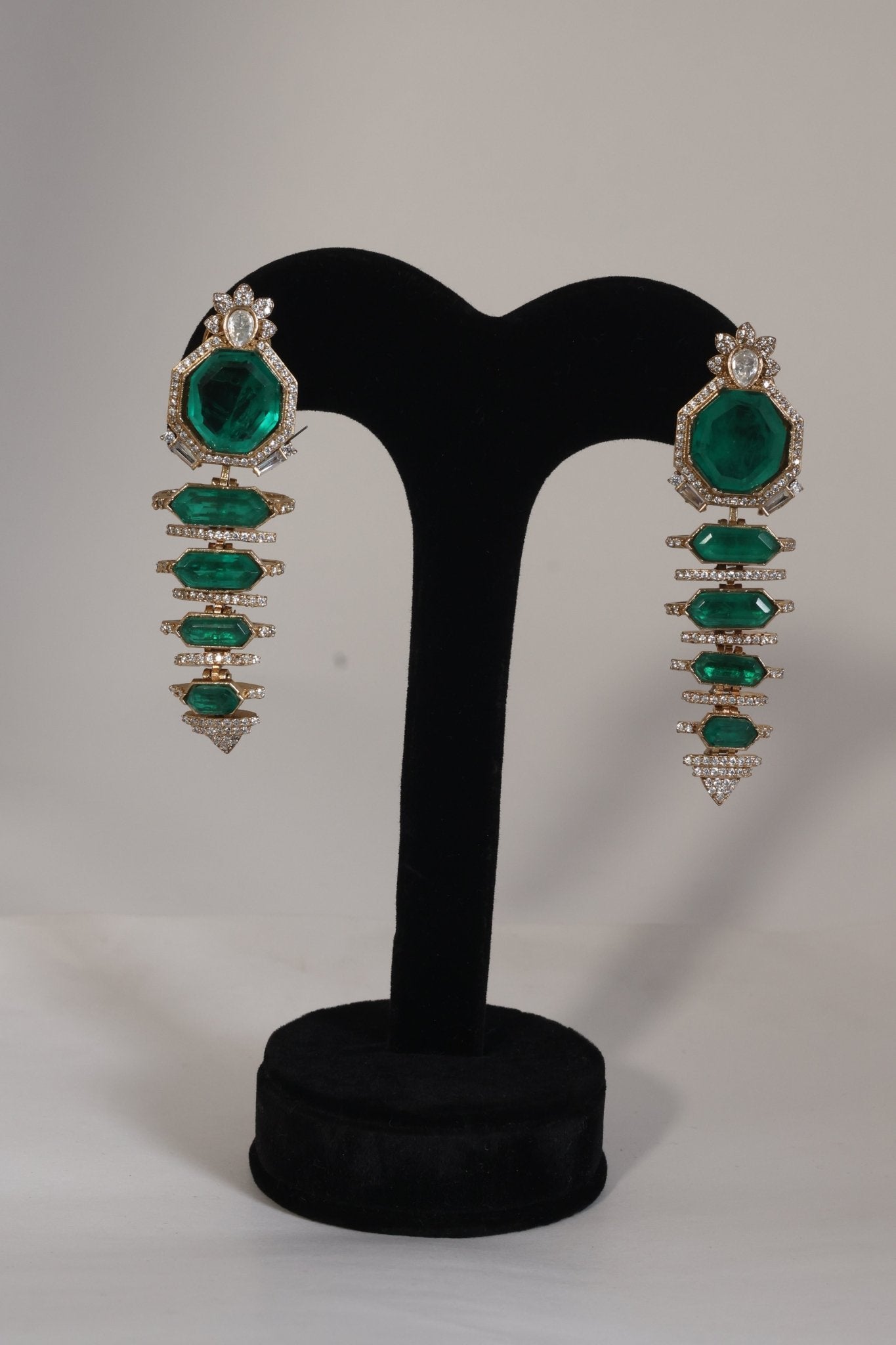 Forest Noir Premium Green Doublet - Marjani by Mona