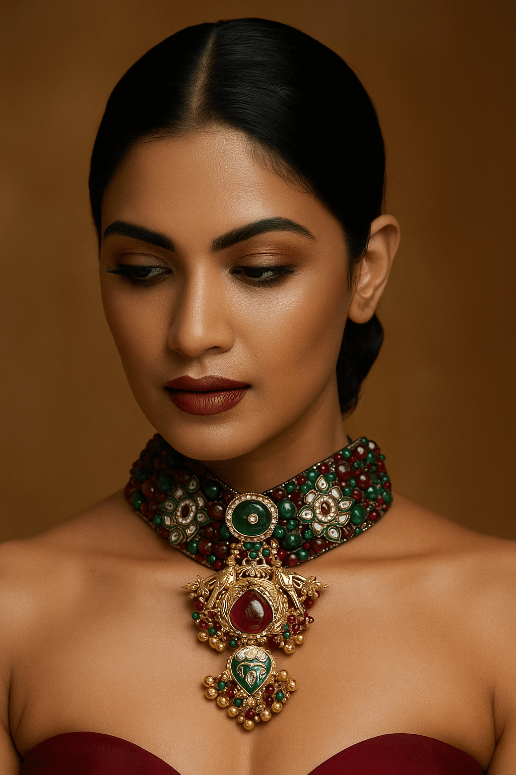The Maharani Choker - Marjani by Mona